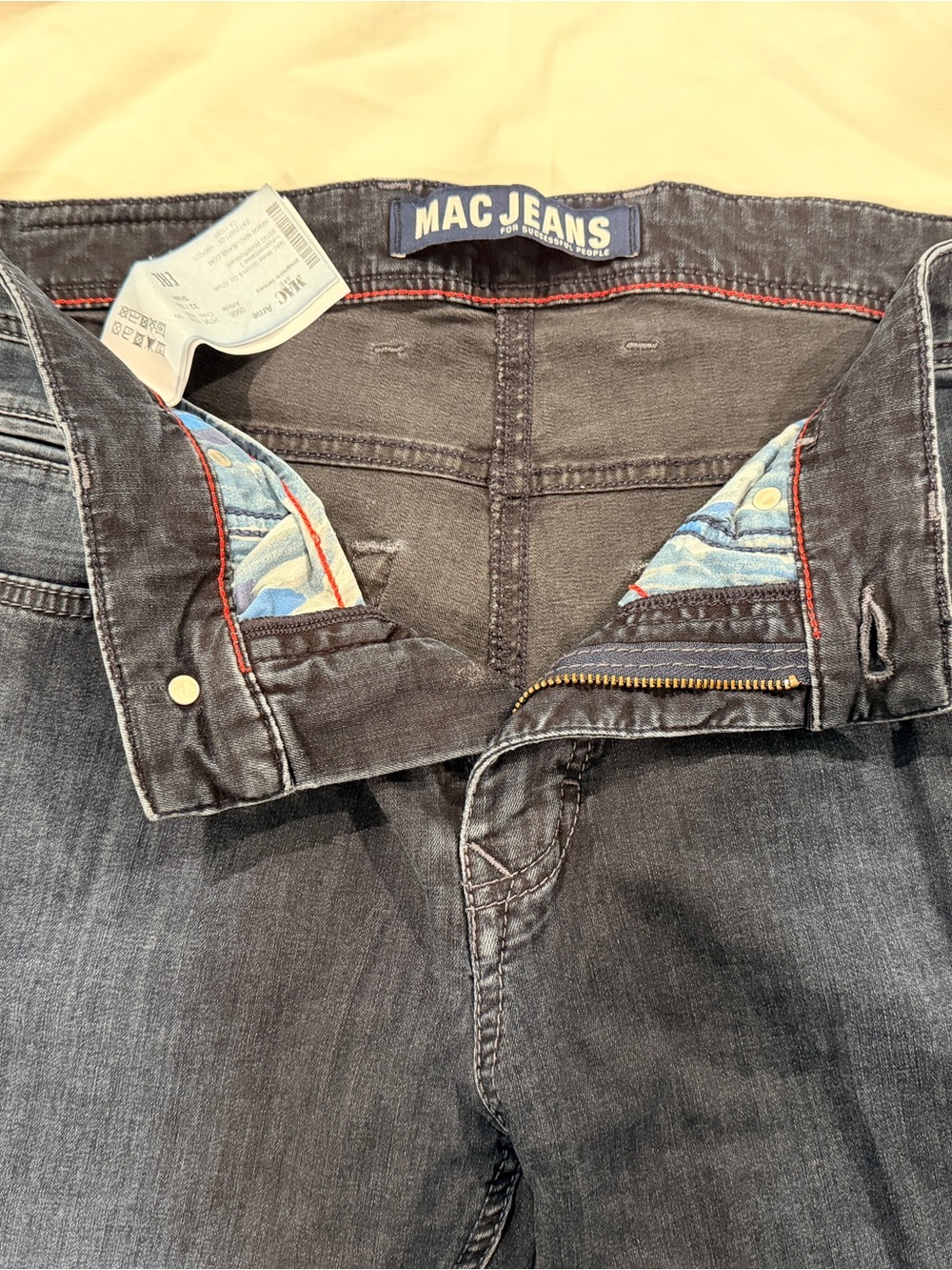 Men's Mac Jeans Straight Leg Stretch 32x32